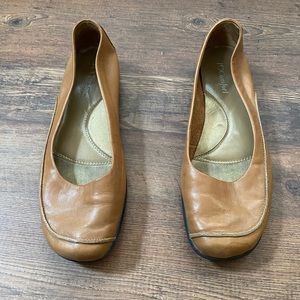 I Love Comfort Women’s Flats in Brown Leather 8.5M